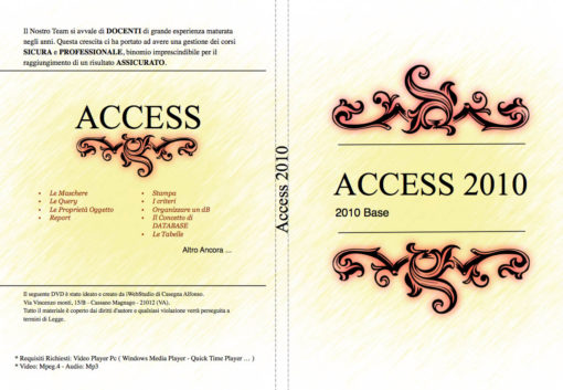 Copertina DVD Access 2010 Livello Base